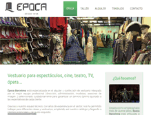 Tablet Screenshot of epocabarcelona.com